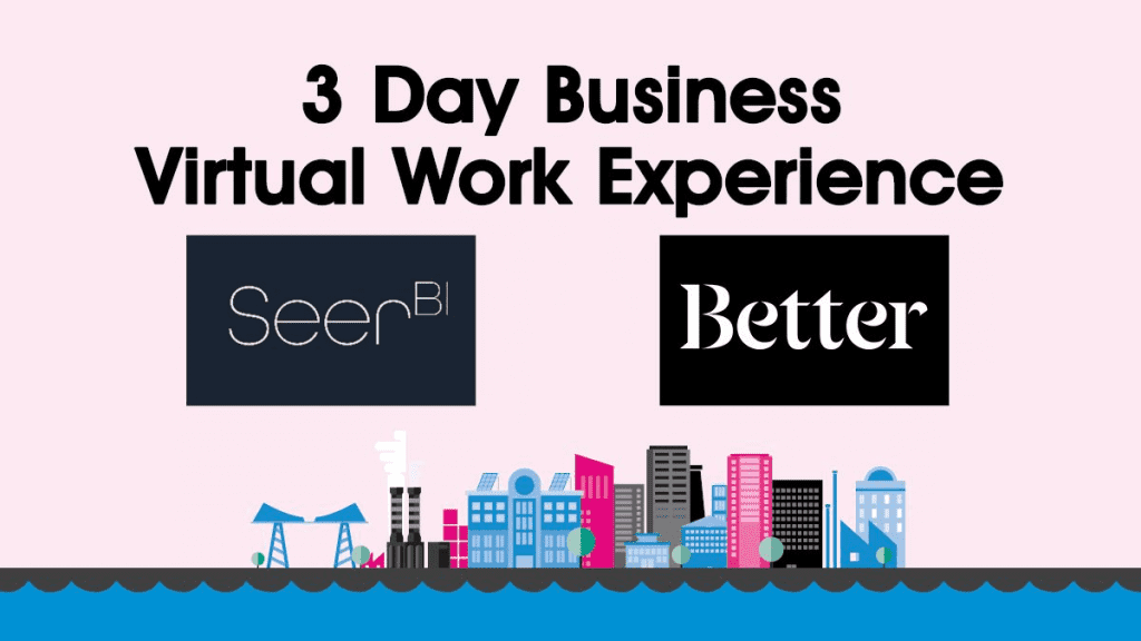 3 Day Business virtual work experience SeerBI and Better